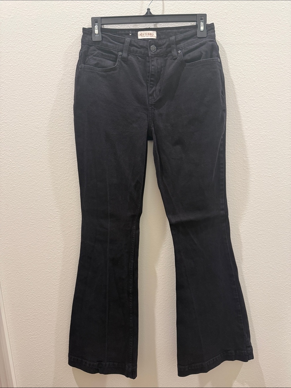 Shyanne Black Flare Jeans - Women